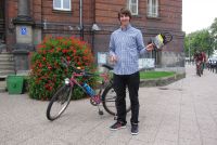 Gdansk: U-lock-contest for bicycle safety locking 2013